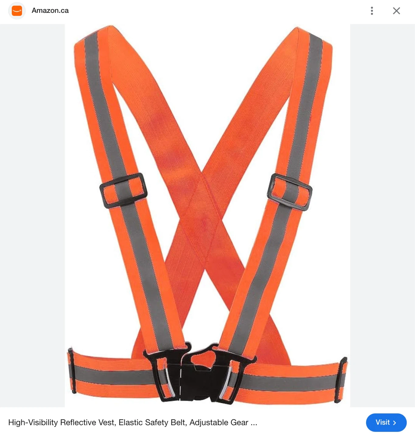 New L High-Visibility Reflective Vest