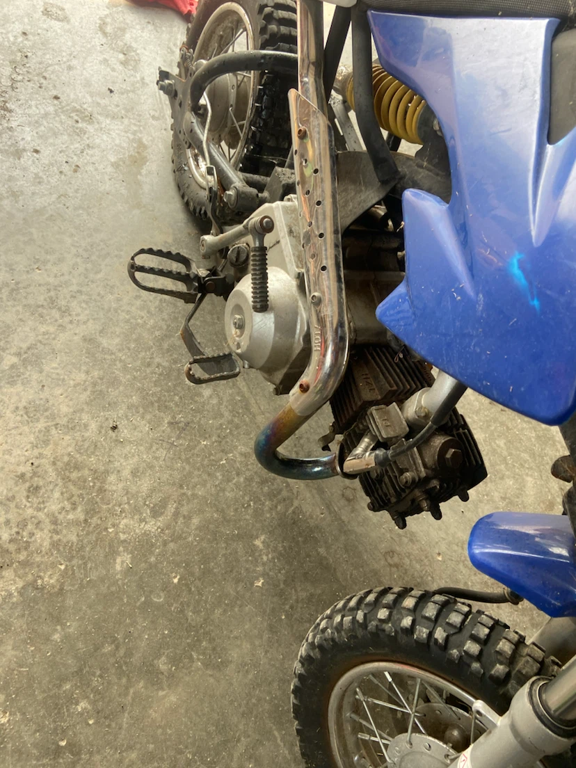 Kids 4 stroke 90cc  dirt  bike - photo 4