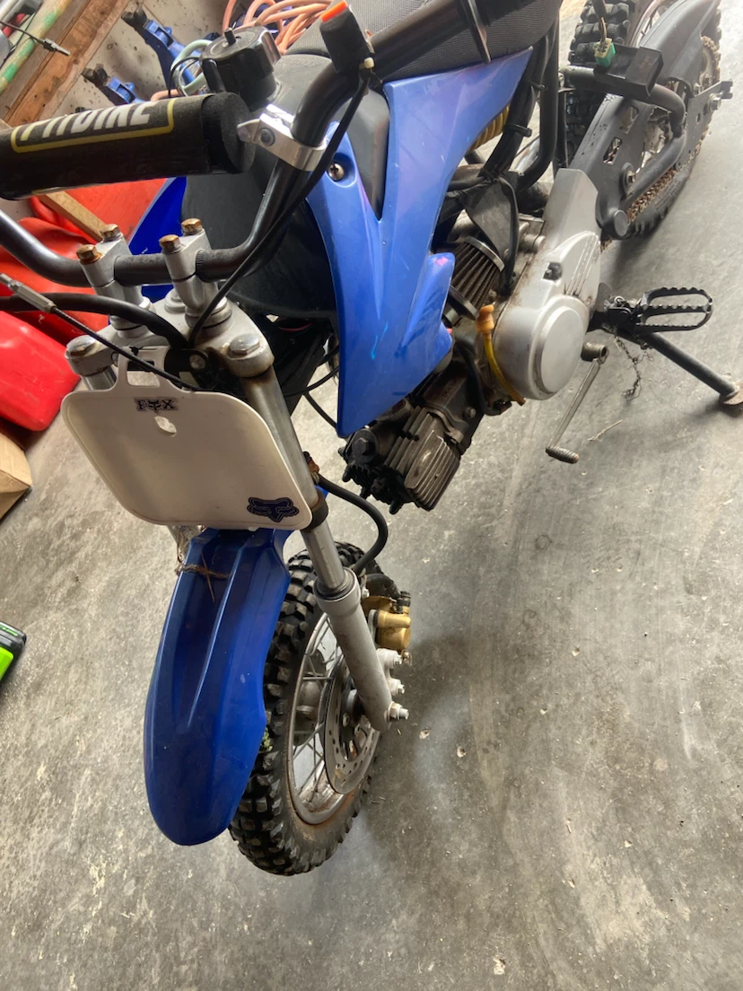 Kids 4 stroke 90cc  dirt  bike - photo 5