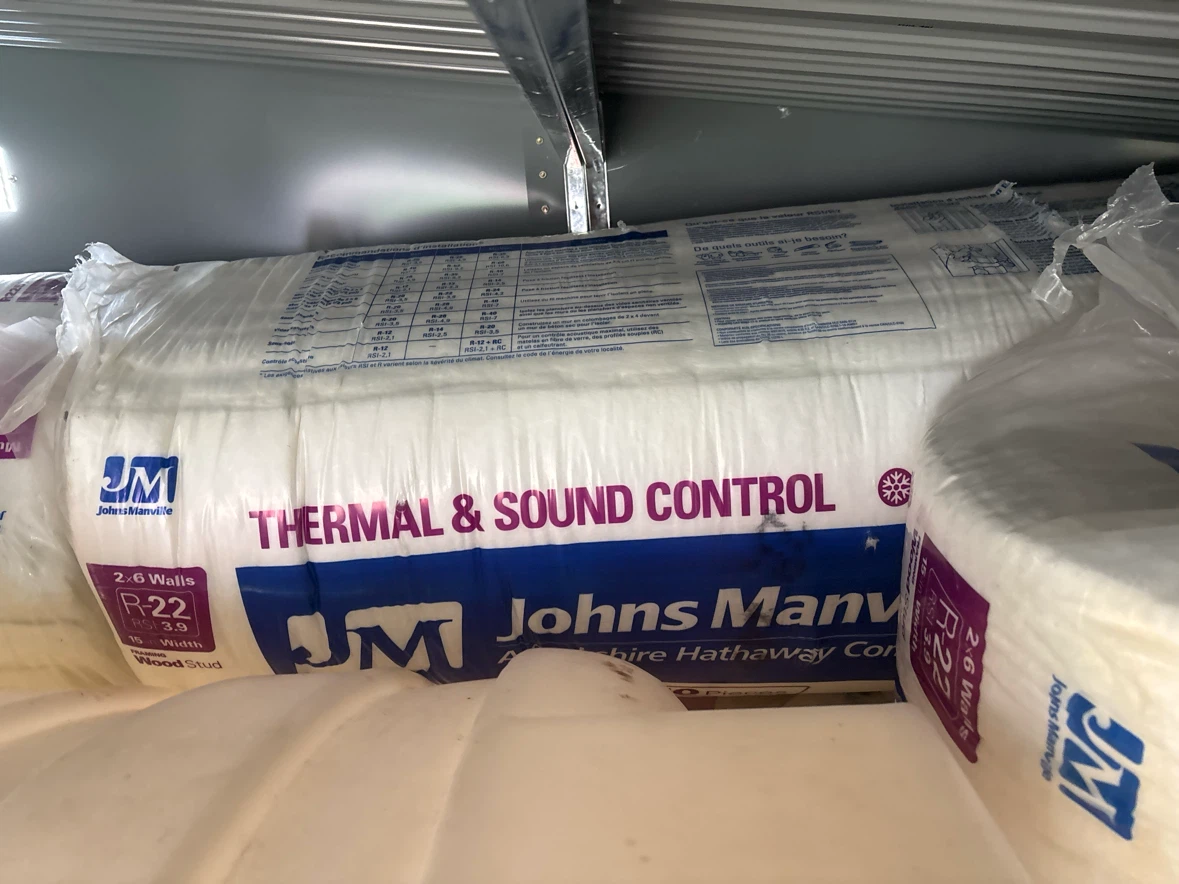 Johns Manville R-22 Fibreglass Insulation Batts - photo 2