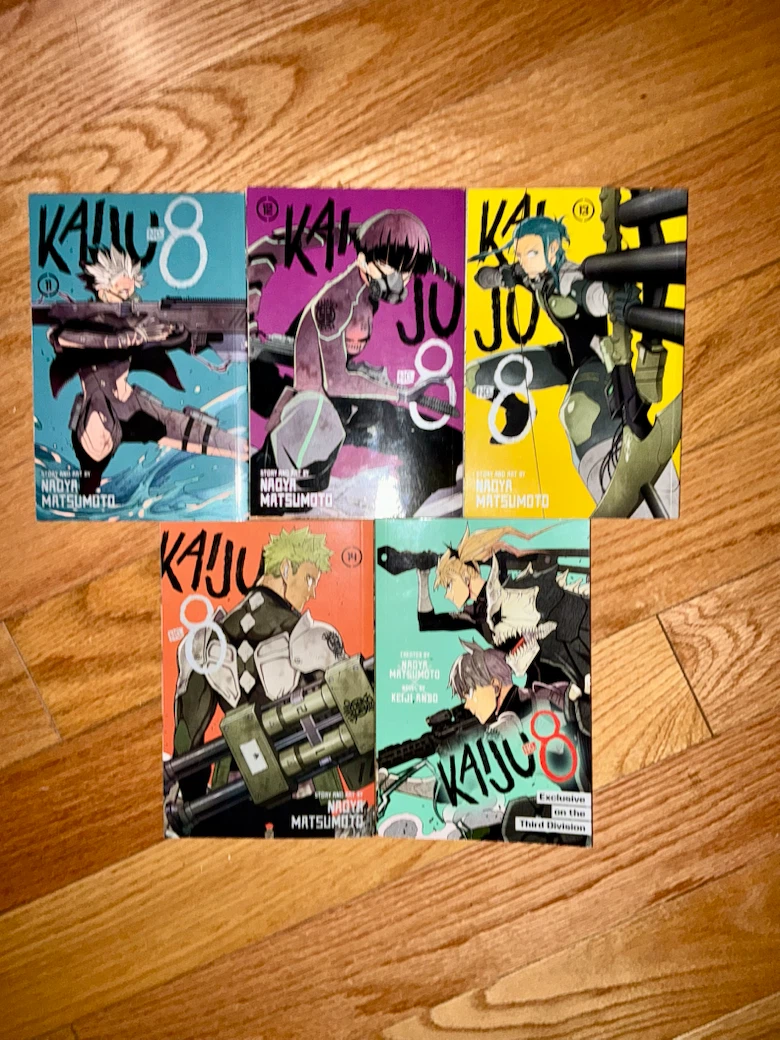 Kaiju No. 8 Manga Volumes 11-14 + spin off