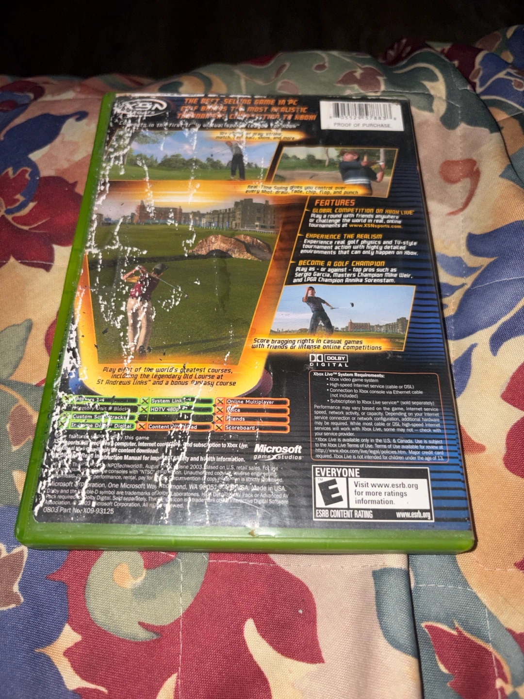 Xbox Links 2004 Video Game - photo 3