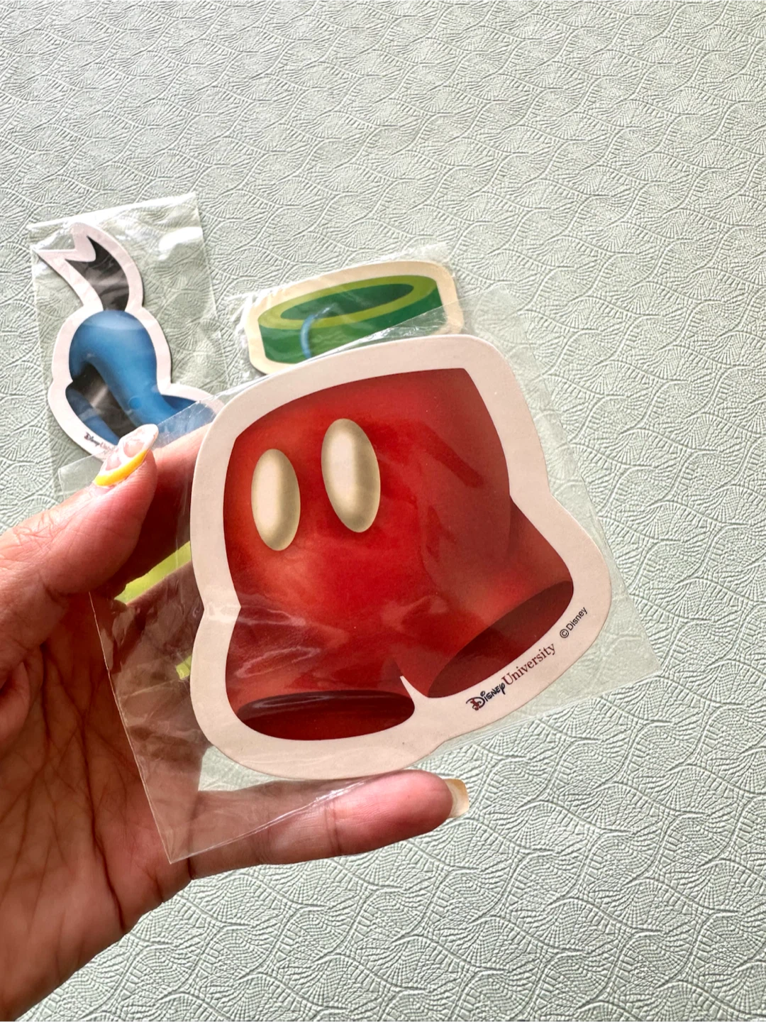 Disney University magnets - Mickey, Donald, Goofy - photo 2