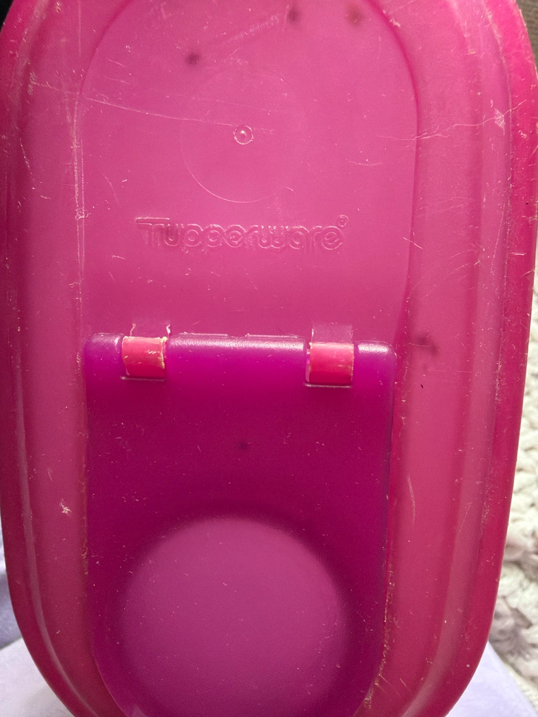 Tupperware Pitcher with Pink Lid - photo 3