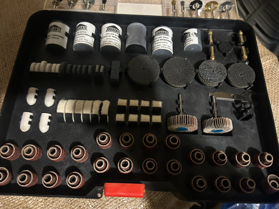 NEW JOBMATE Rotary Tool Accessory Set 300 Pieces - photo 3