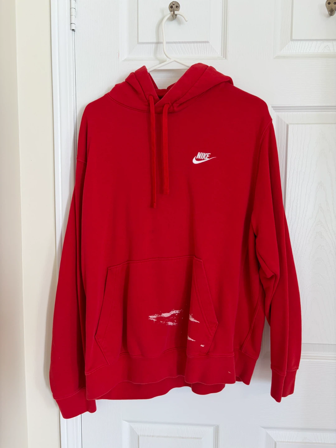 Nike Red Hoodie