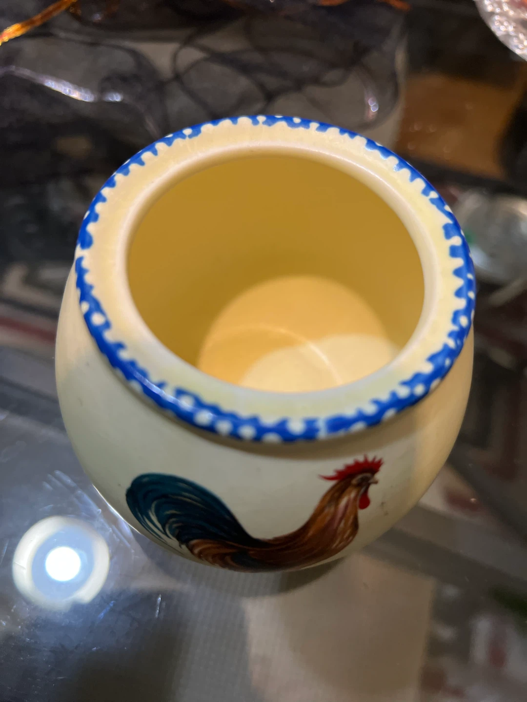Vintage Ceramic Rooster Creamer - photo 2