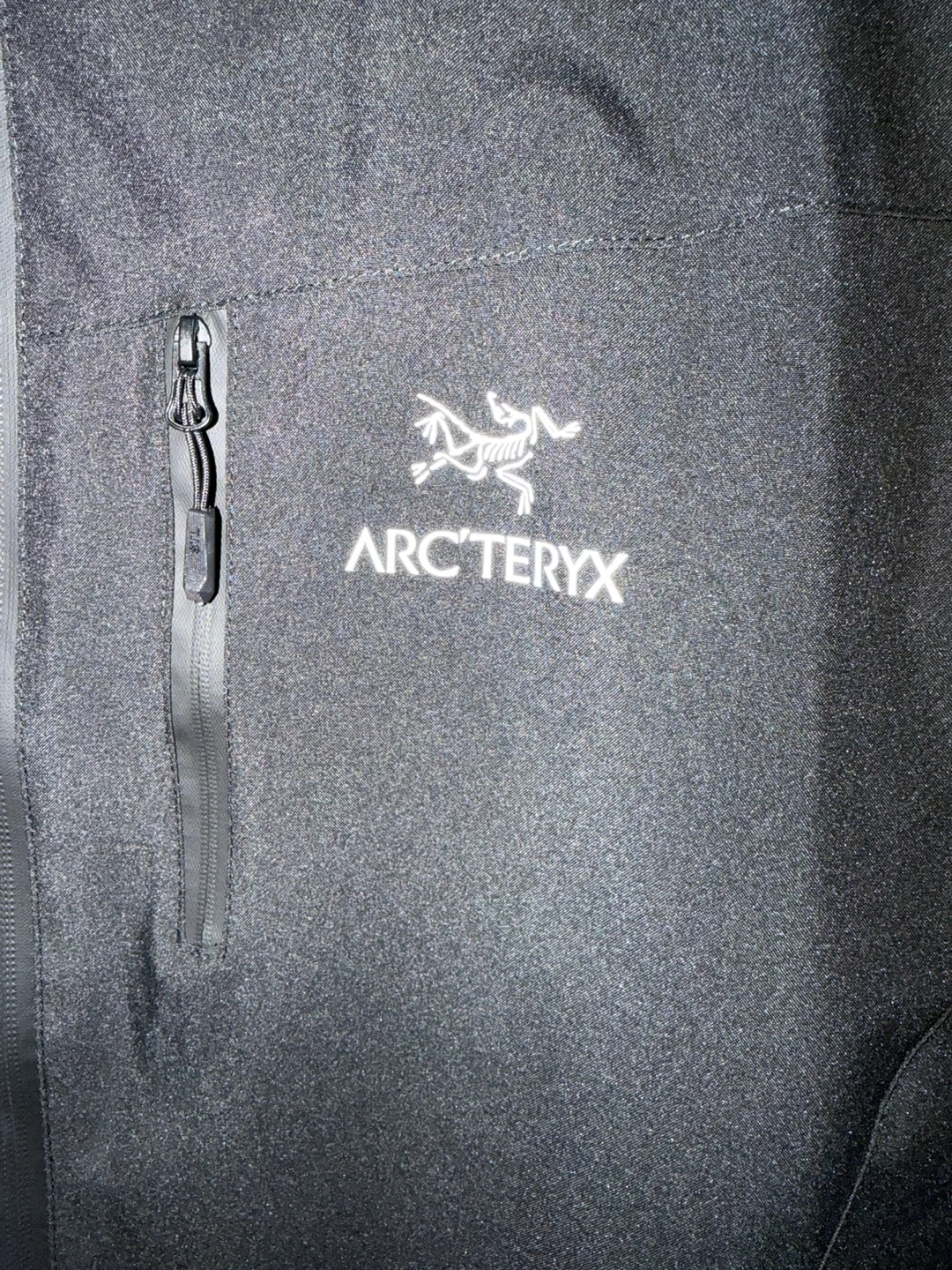 Arc'teryx Waterproof Hooded Jacket - Black XL