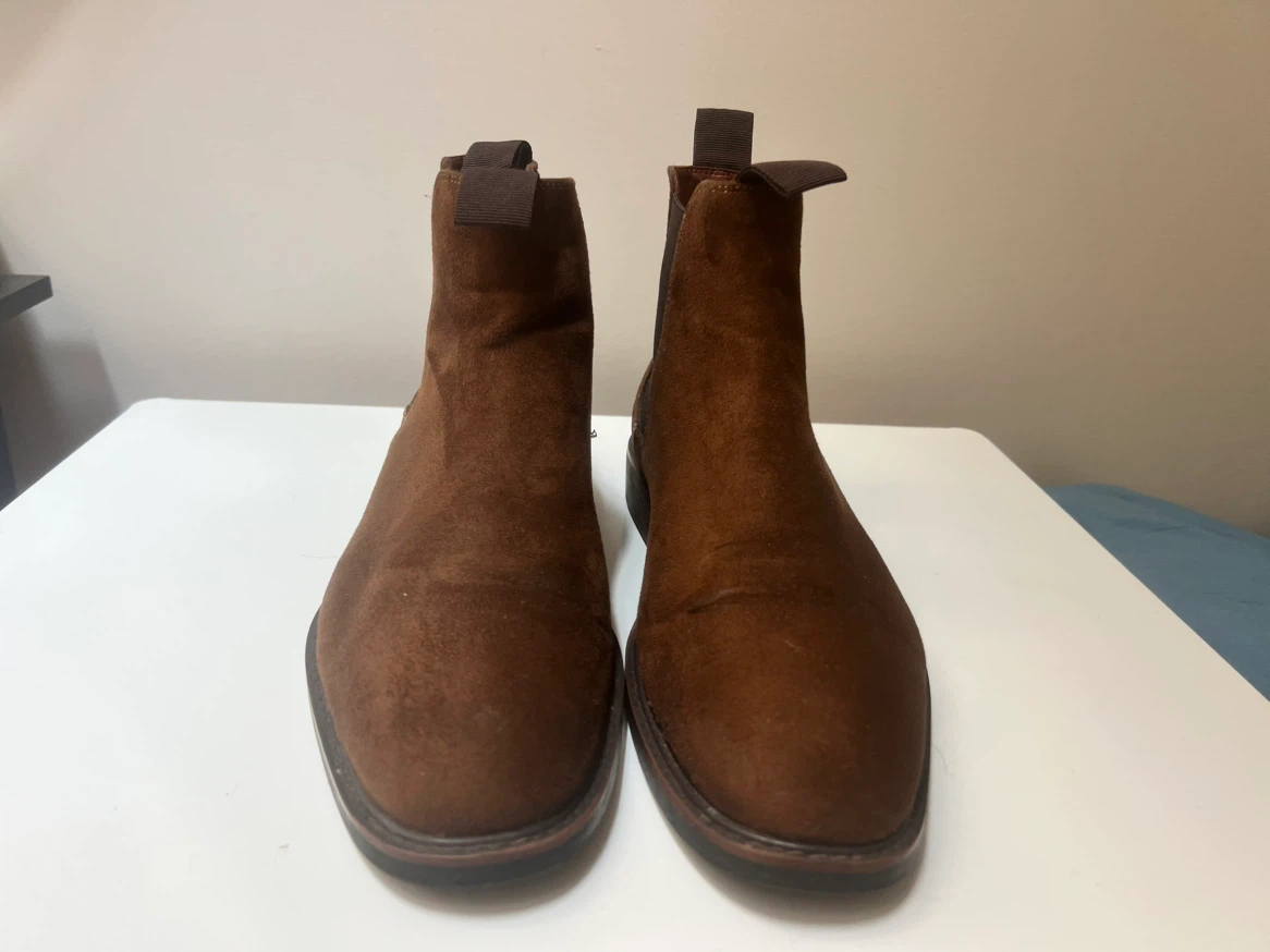 Brown Suede Chelsea Boots Size 41 - photo 2
