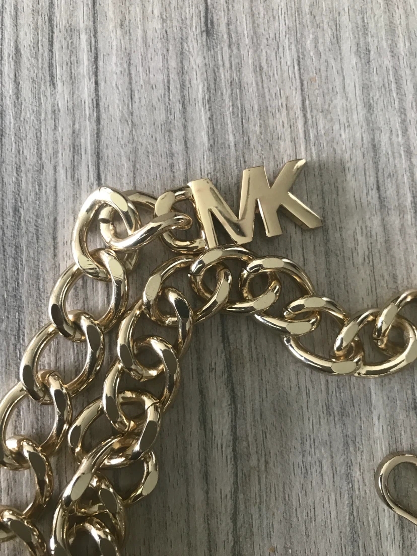 Gold-tone Michael Kors MK Chain Belt - photo 2