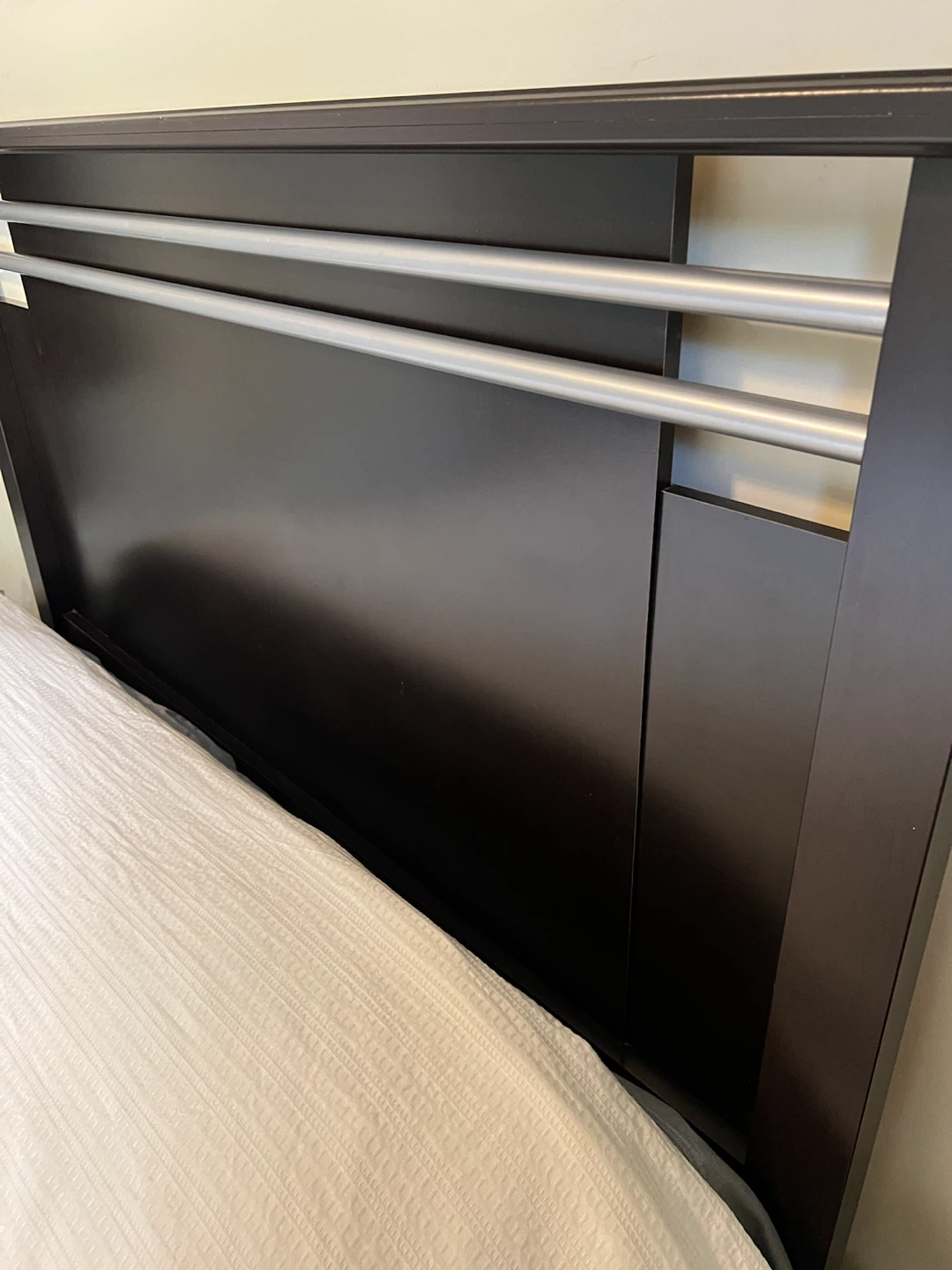 Queen Size Bed Frame with two FREE IKEA Nightstands Included - photo 2