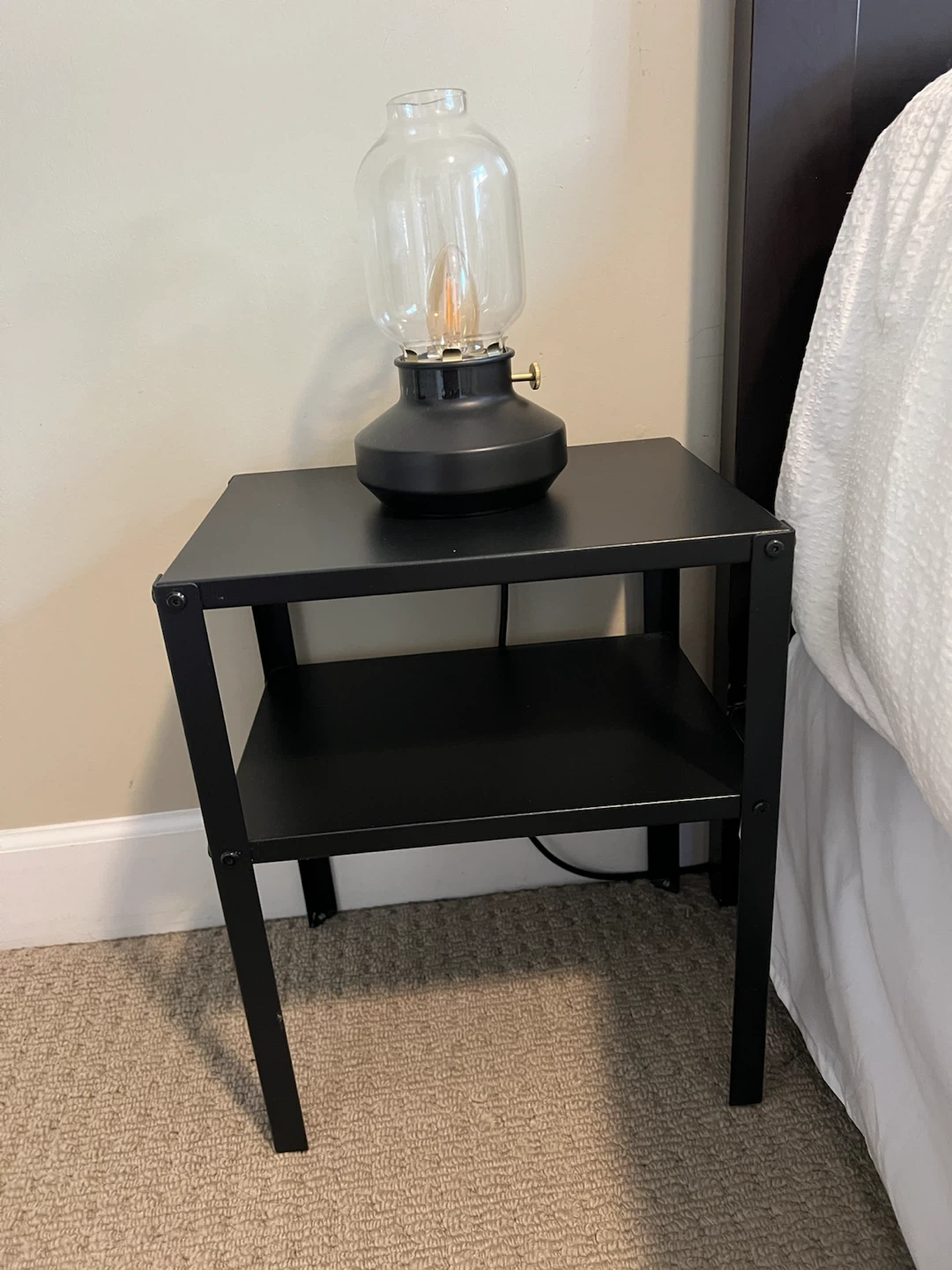 Queen Size Bed Frame with two FREE IKEA Nightstands Included - photo 5