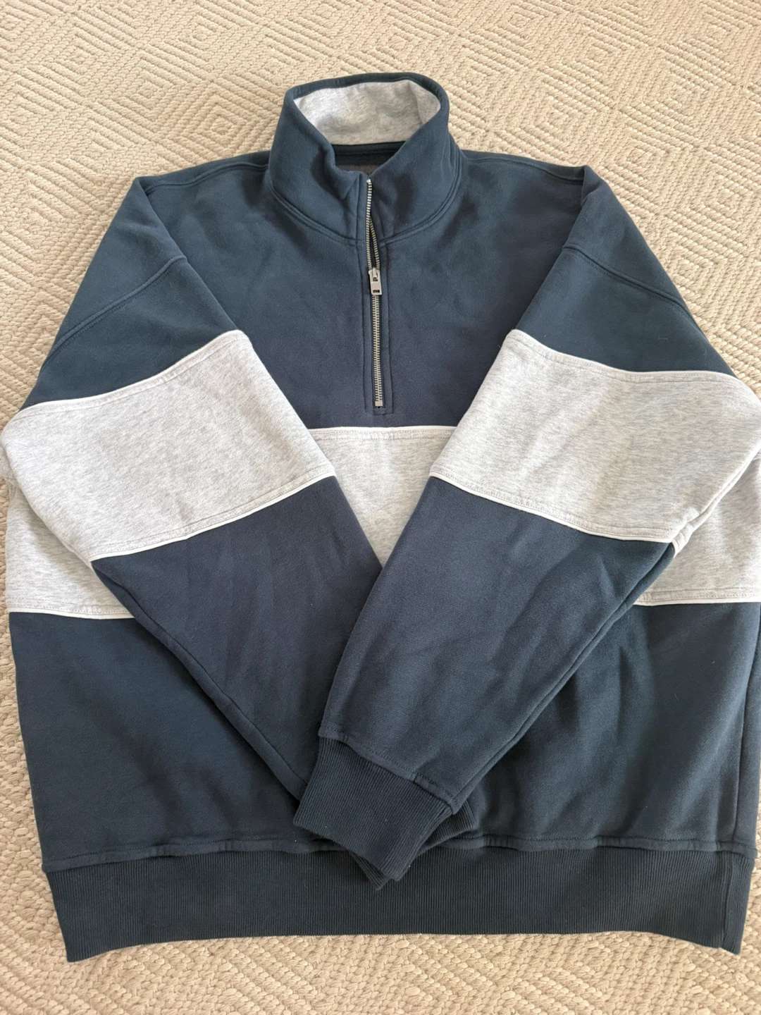 Abercrombie & Fitch Quarter-Zip Sweatshirt