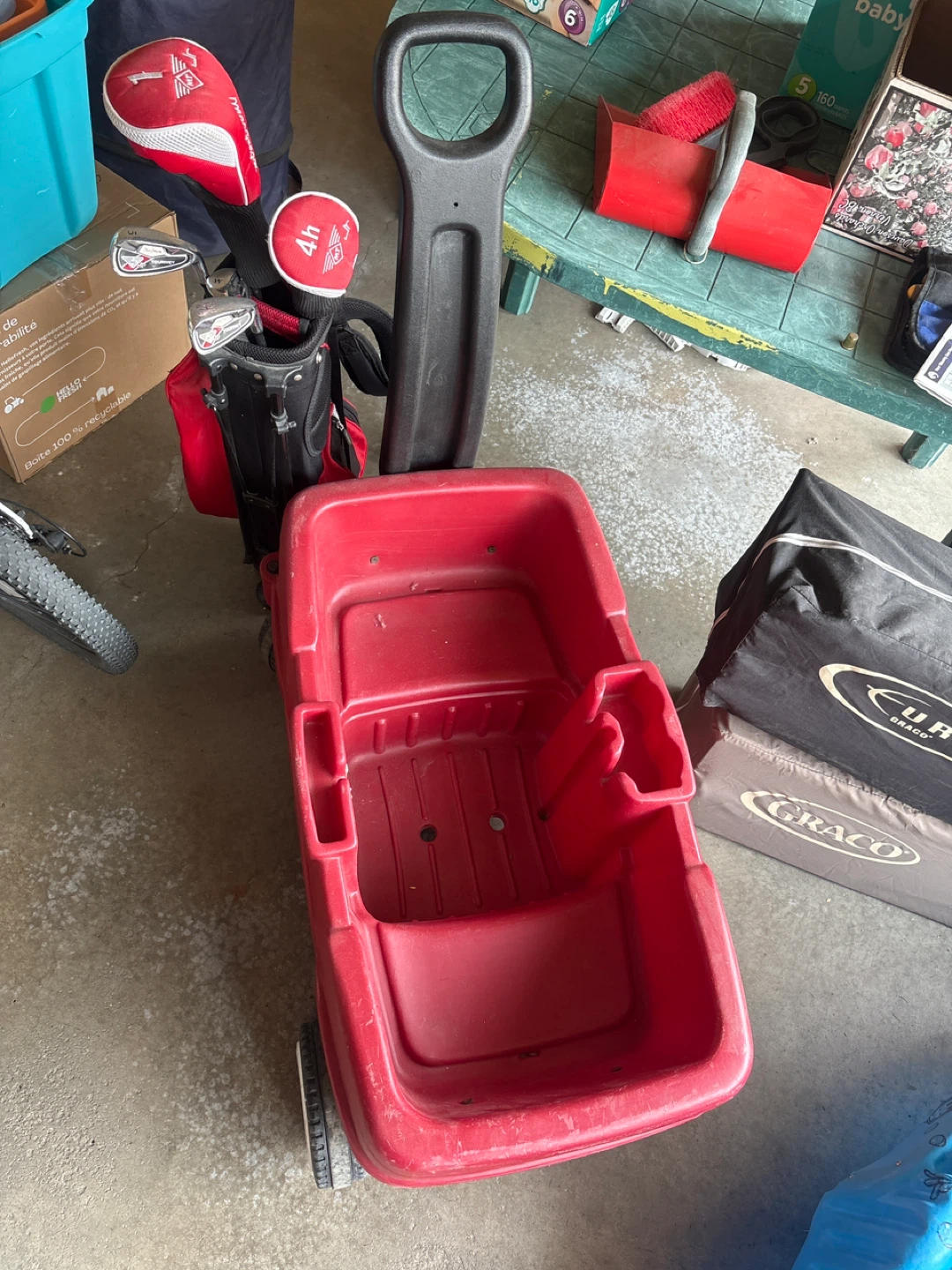 Red Kids Wagon - photo 2