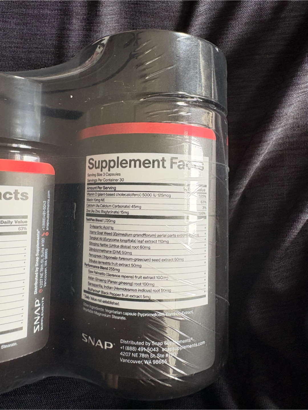 SNAP Prostate Health & Test Boost trio - photo 5