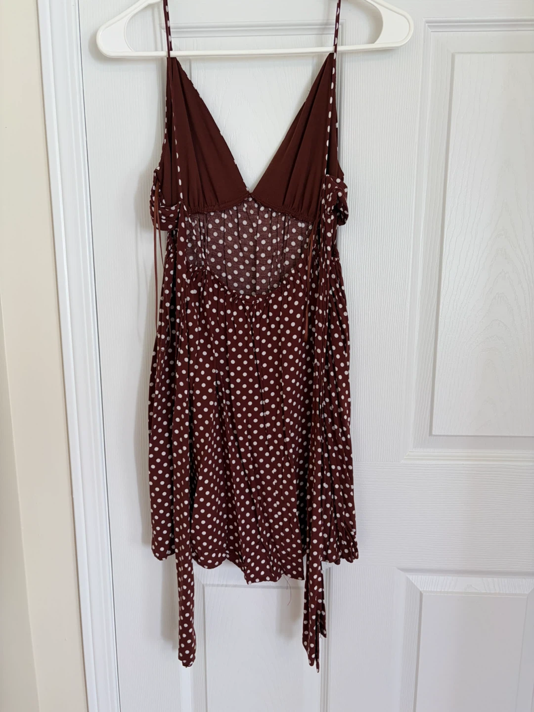 ZARA Polka Dot Mini Dress - photo 2