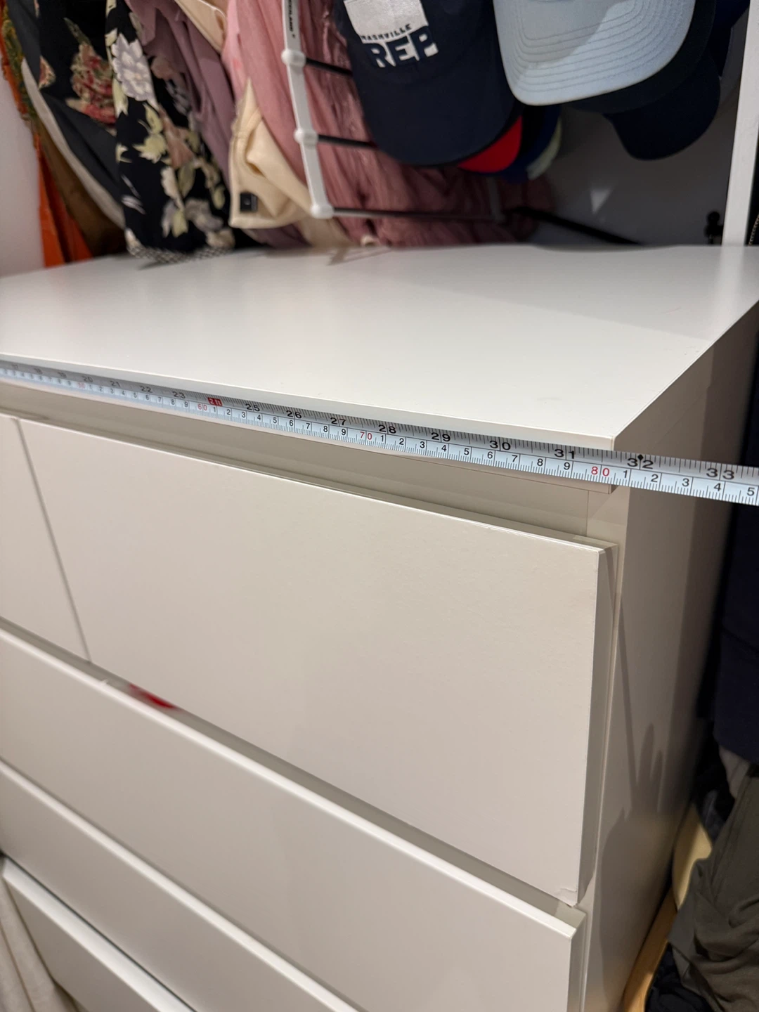 Large white IKEA dresser - photo 3
