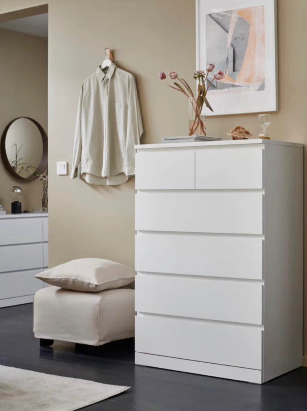 Large white IKEA dresser - photo 5