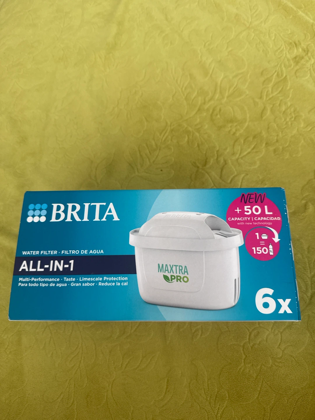 Brita Maxtra Pro ALL-IN-1 Water Filter Cartridges (6x)