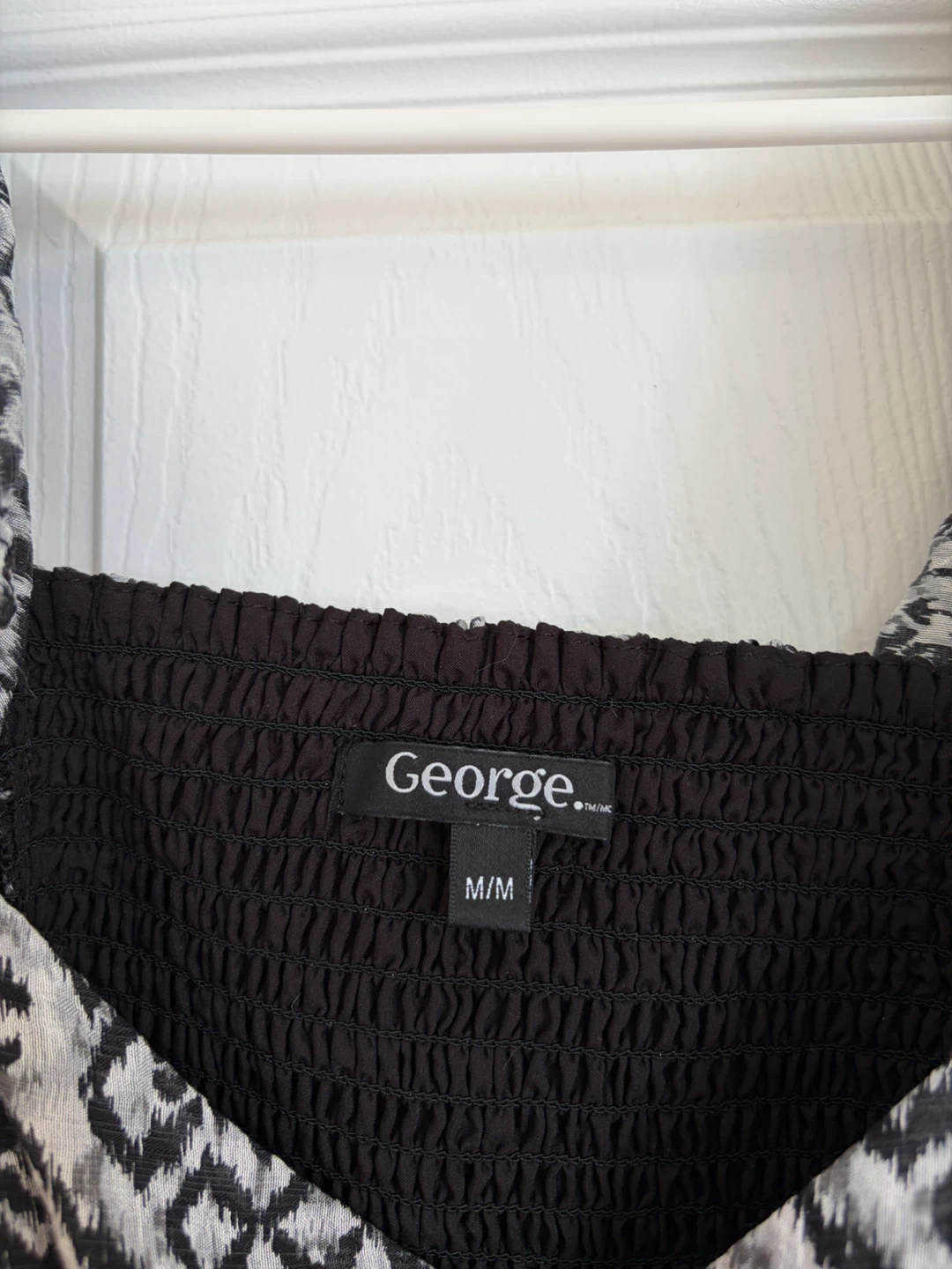 George dress with ruffled sleeves - photo 2