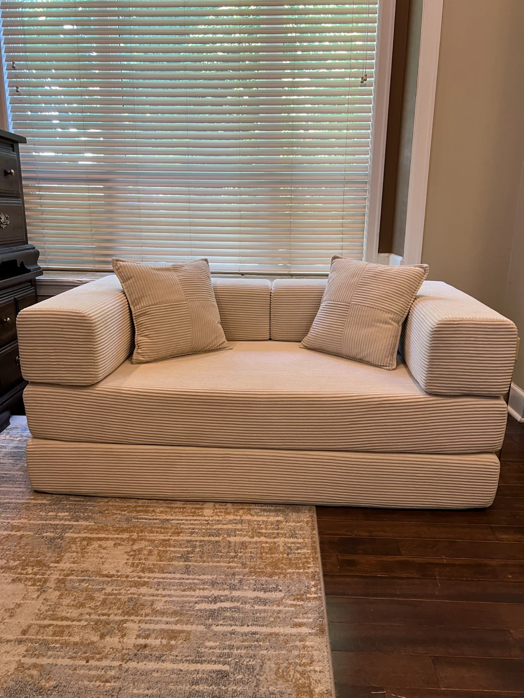 Boneless Convertible Sleeper Sofa Bed – Excellent Condition