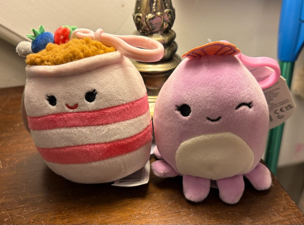 ✨✨Squishmallows Zosia & Violet Clip-Ons