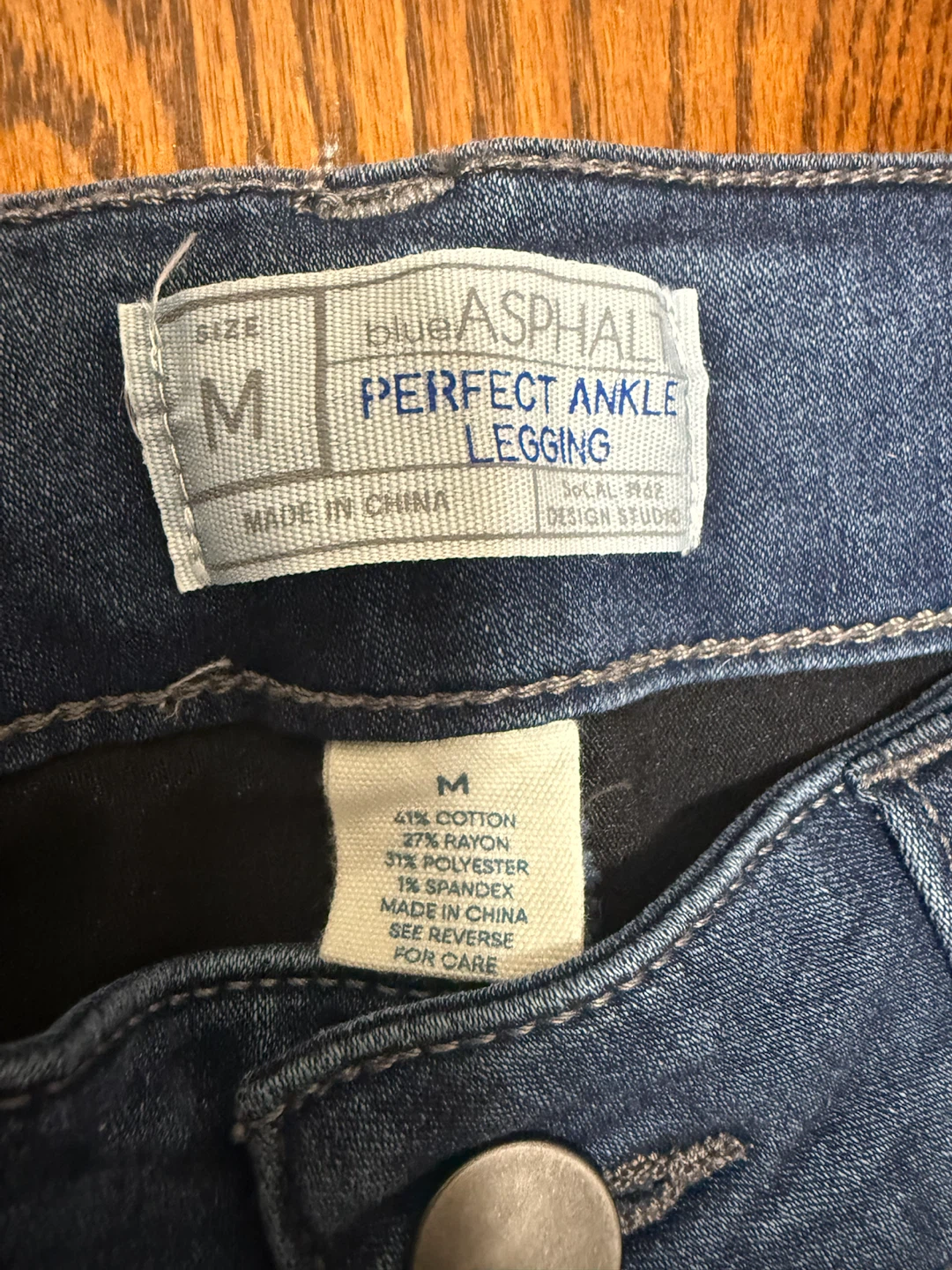 Blue Asphalt Perfect Ankle Legging Jeans - photo 3