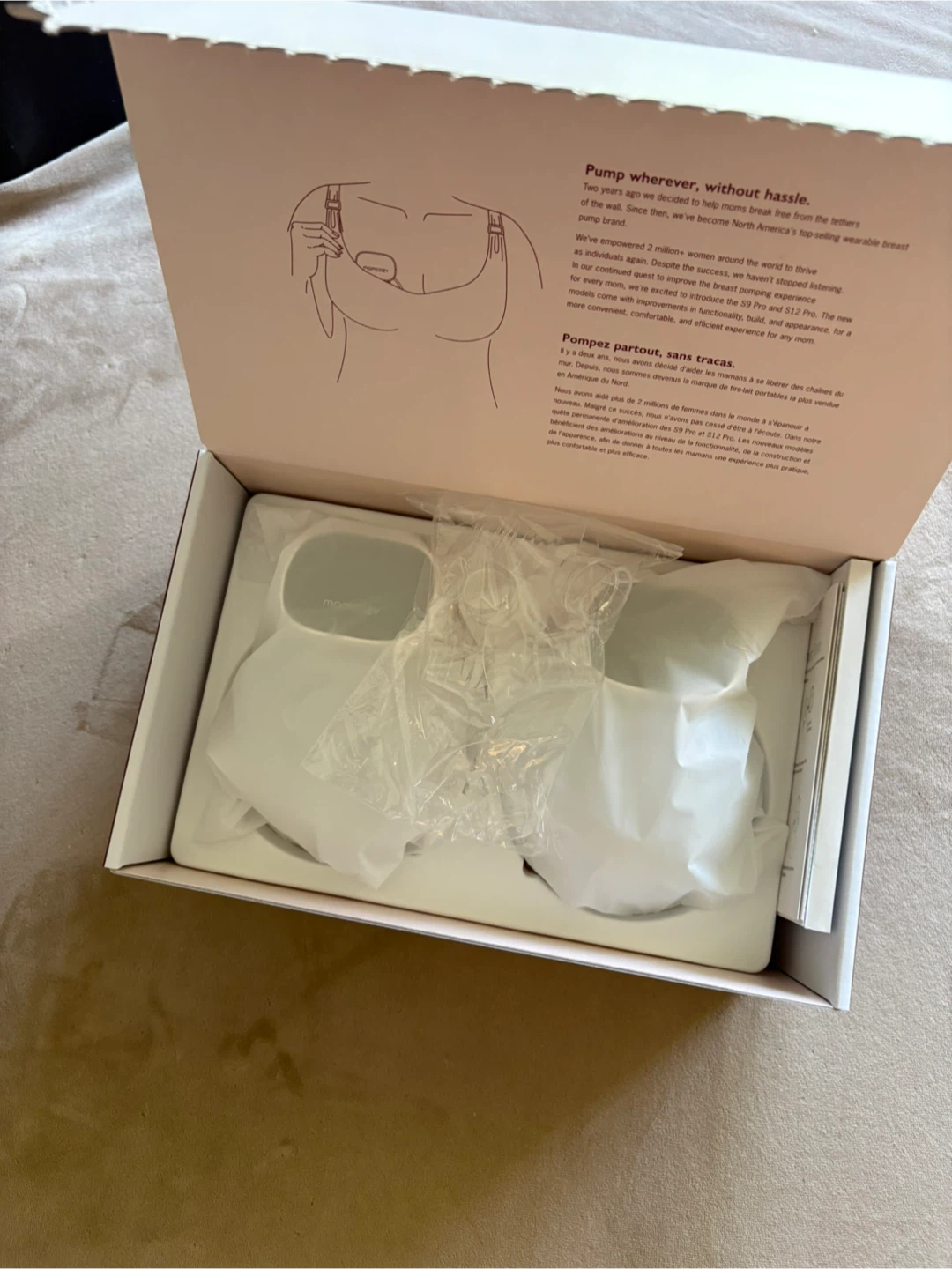 <Almost New>Momcozy S9 Pro Wearable Breast Pump - photo 2
