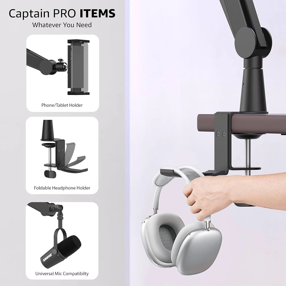 Professional Mic Boom Arm 360° Adjustable - Brand New - photo 5