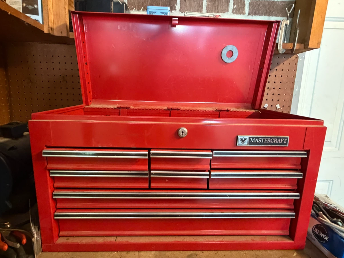 Mastercraft Red 7-Drawer Toolbox - photo 2