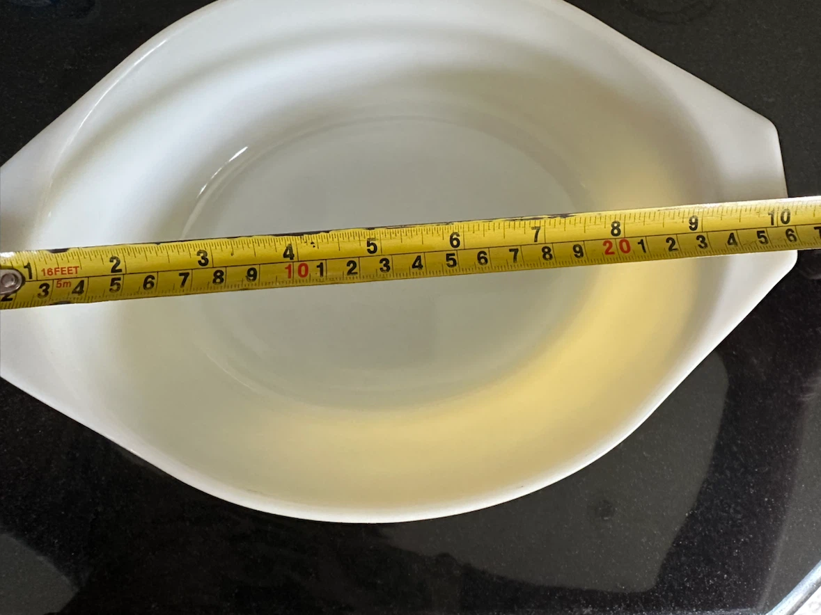 Pyrex Yellow Oval Casserole Dish 1.5 QT Vintage - photo 4