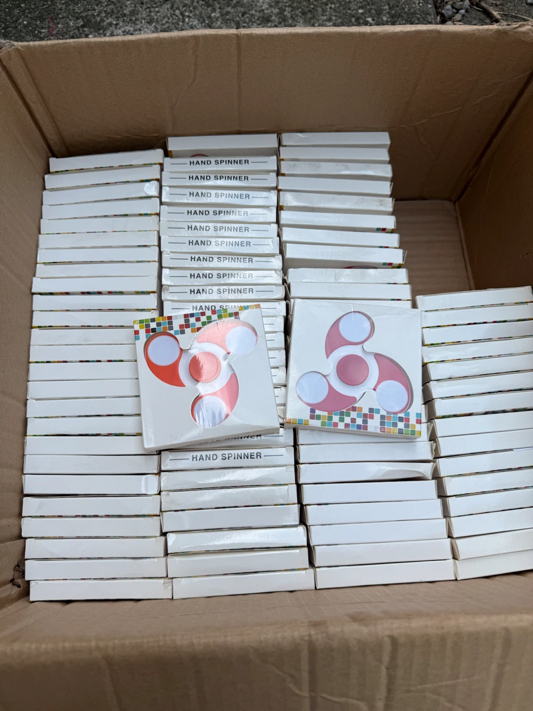 Hand Spinners - Bulk Pack - 90 pcs
