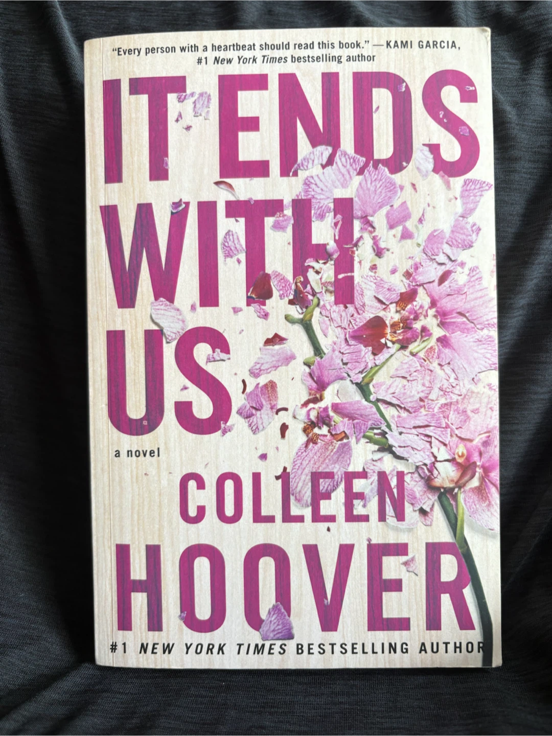 It Ends With Us by Colleen Hoover Paperback Novel