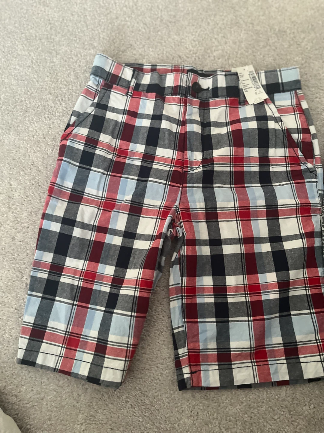 Children's Plaid and Patterned Shorts - Size M - photo 2