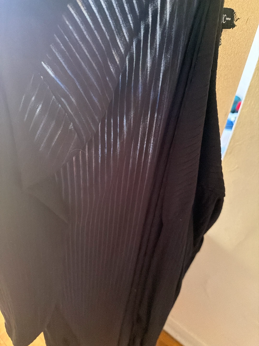 INC International Black Ribbed Tunic - photo 4