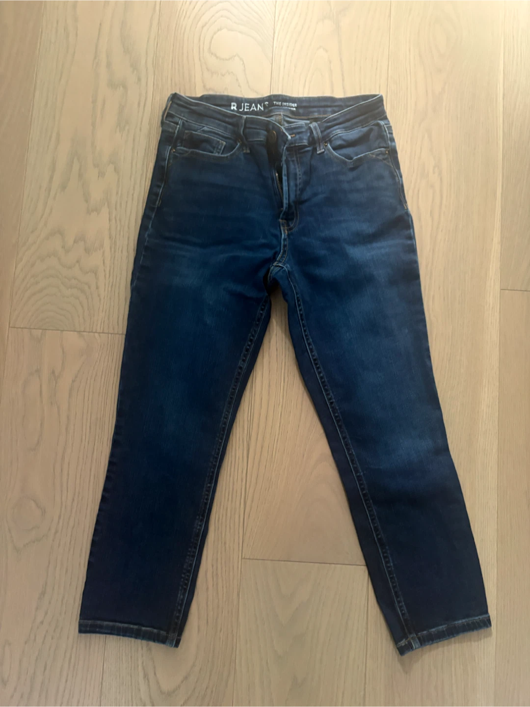 R Jeans The Insider Dark Wash 3/4 length Denim Jeans Size 28