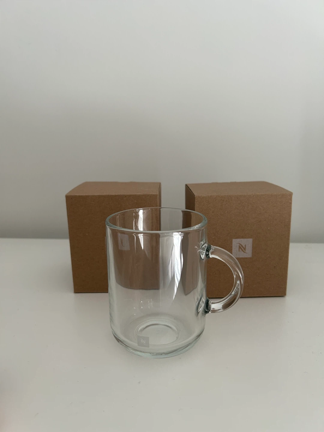 Nespresso Glass Mug*2