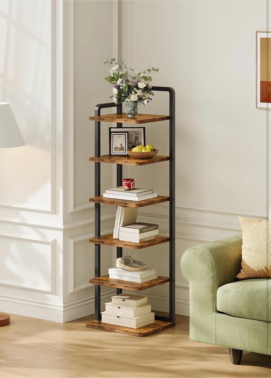 5-Tier Bookshelf / Shelf Unit - photo 5