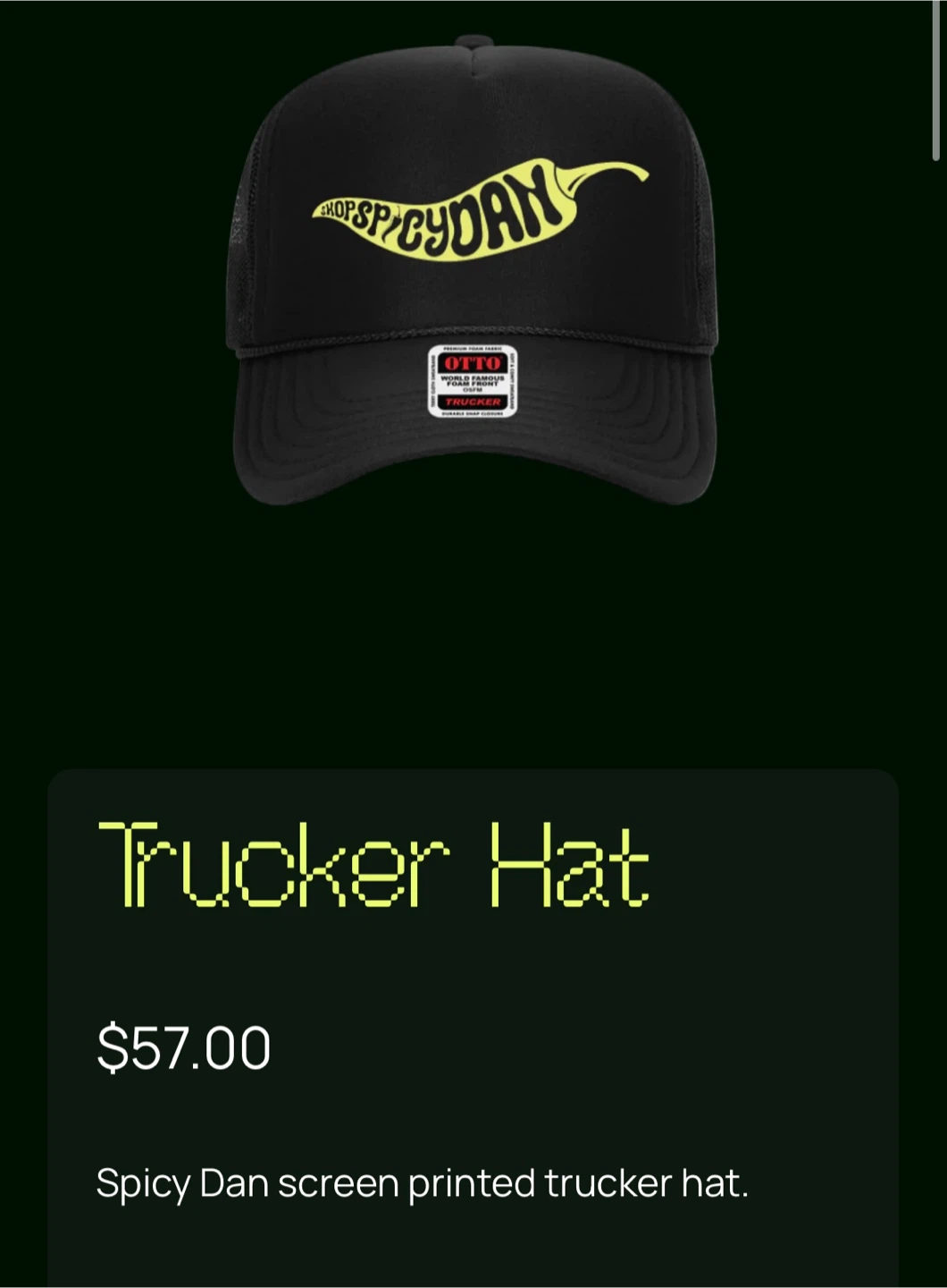 Spicy Dan - Trucker Hat - photo 4