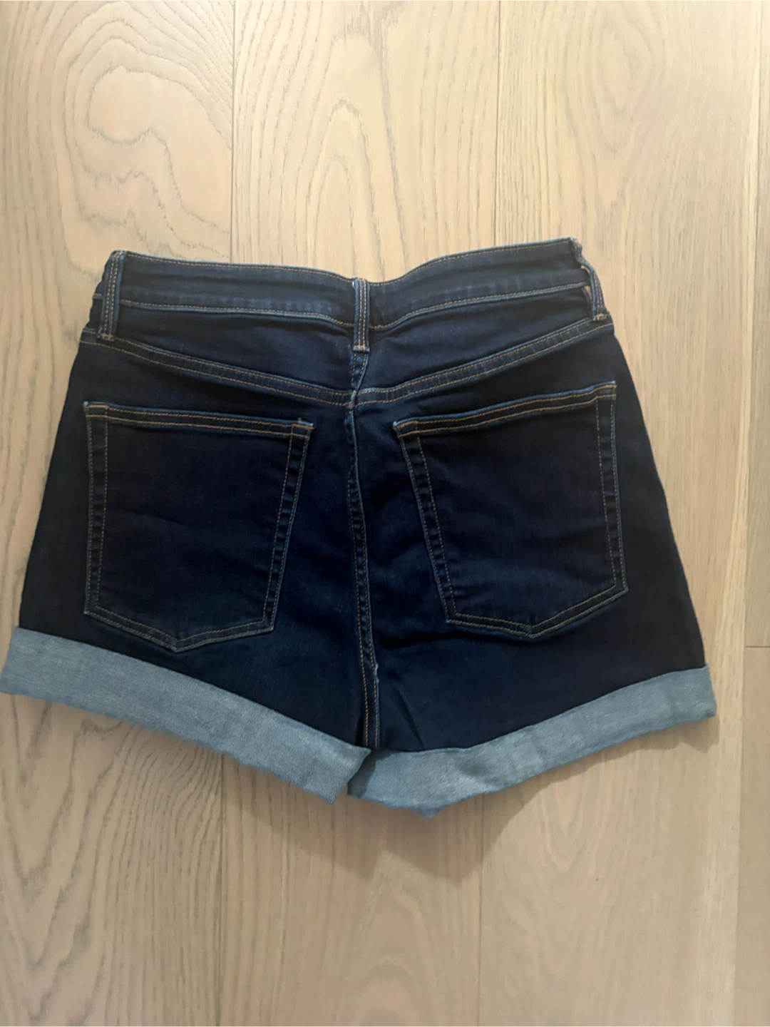 R Jeans High Rise Denim Shorts Size 28 - photo 3