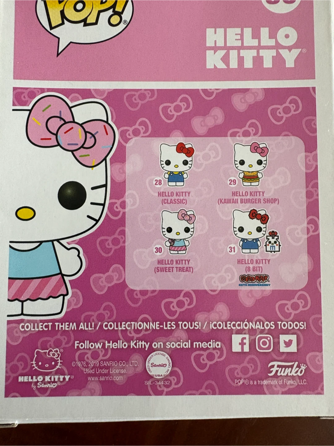Funko Pop! Hello Kitty (Sweet Treat) #30 Vinyl Figure - photo 3