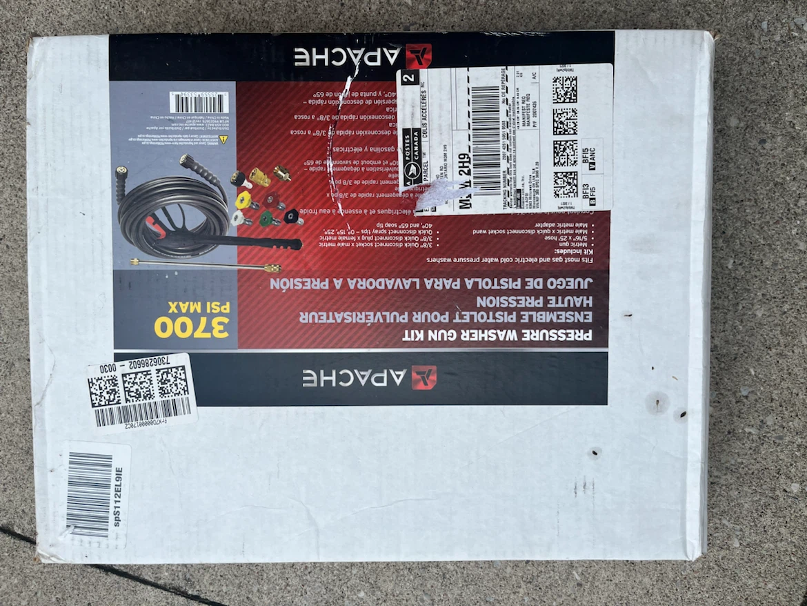 Apache Pressure Washer Gun Kit