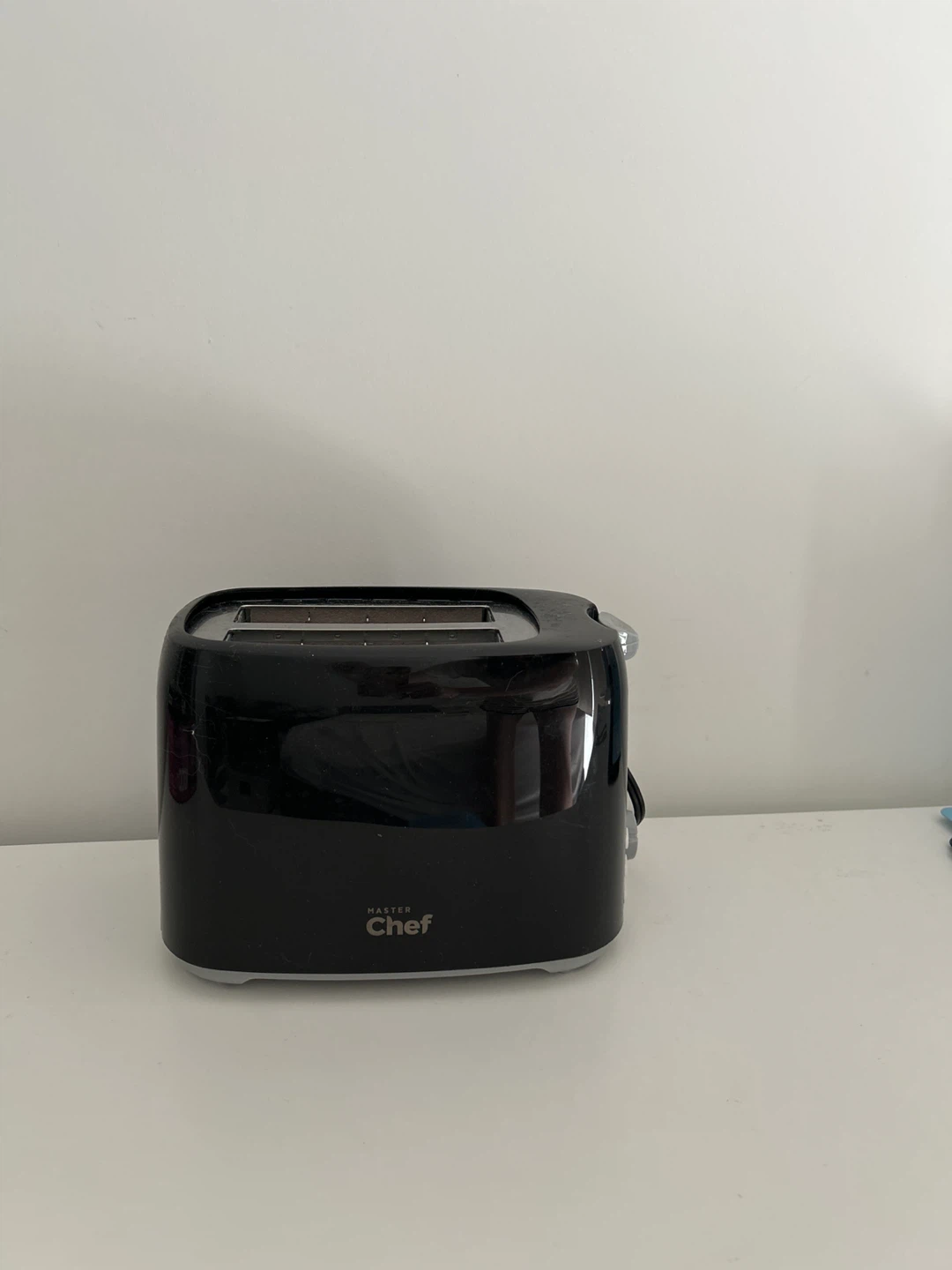 MASTER Chef Wide Slots Toaster w/ 7 Settings, Black, 2-Slices - photo 2