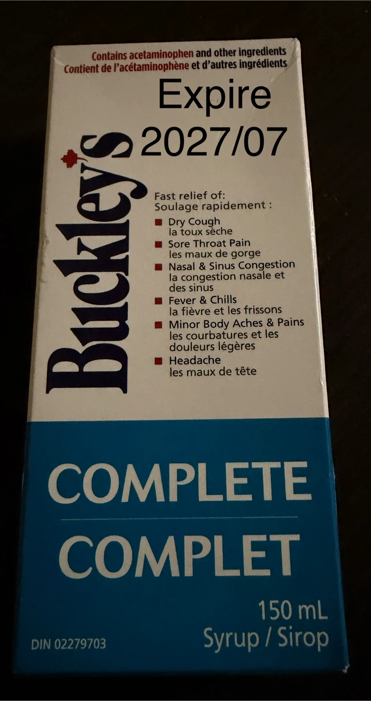 Buckley's Complete Syrup 150 mL