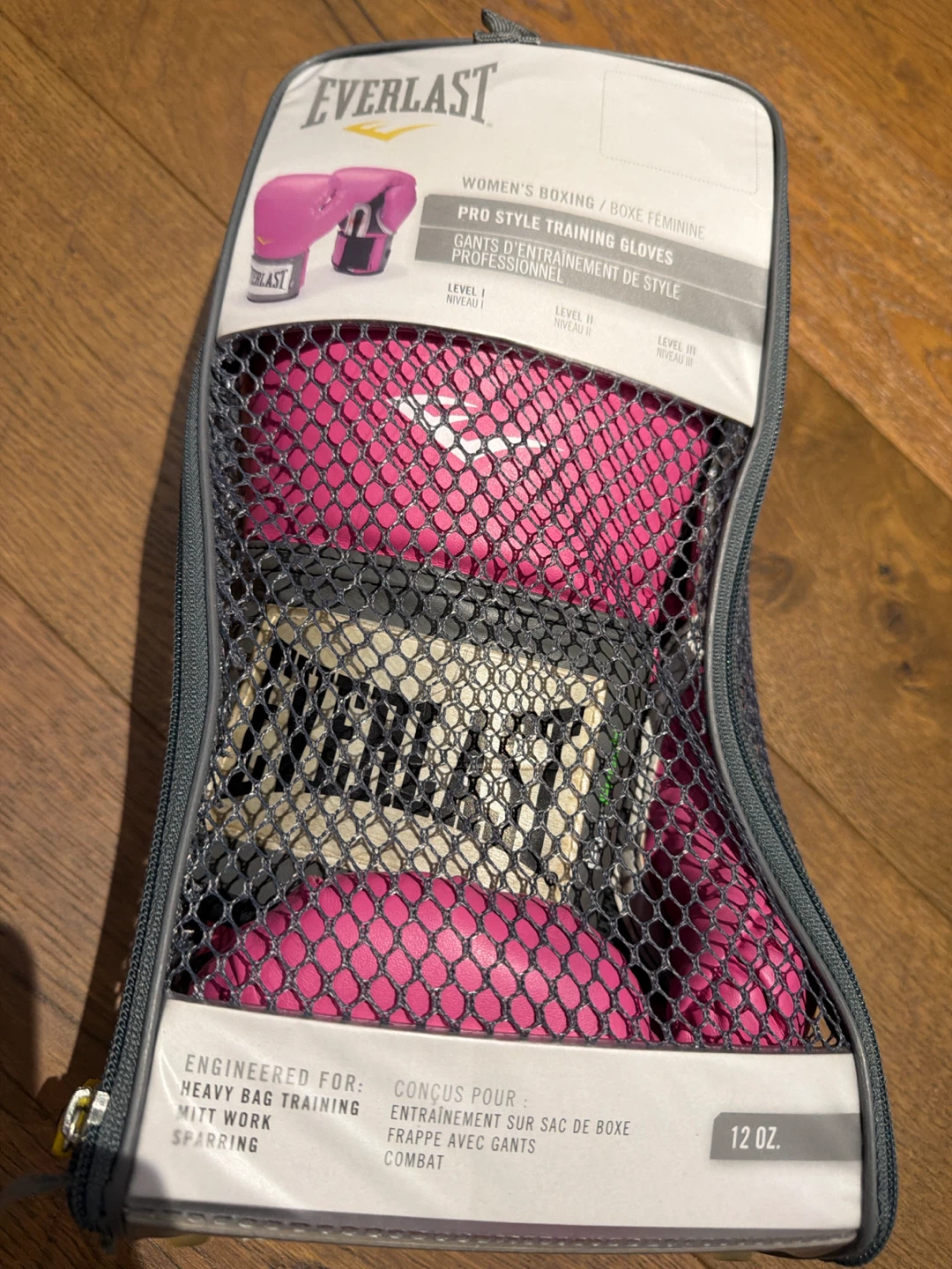 Everlast Women's Pro Style Training Gloves 12 oz