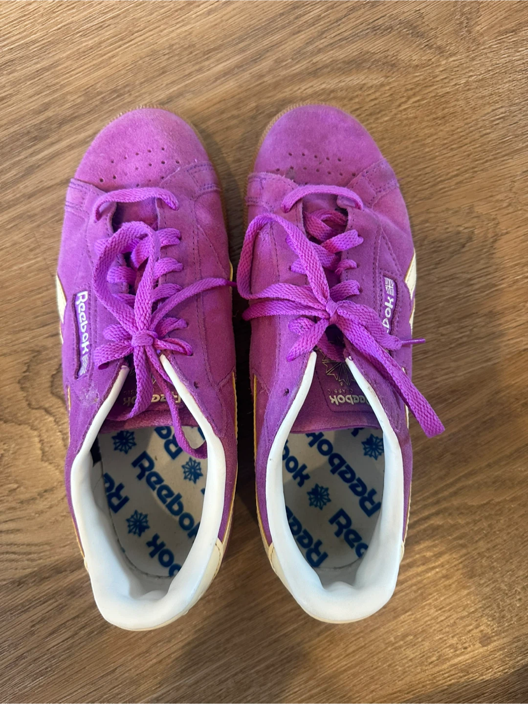 Reebok Purple Suede Sneakers - photo 2