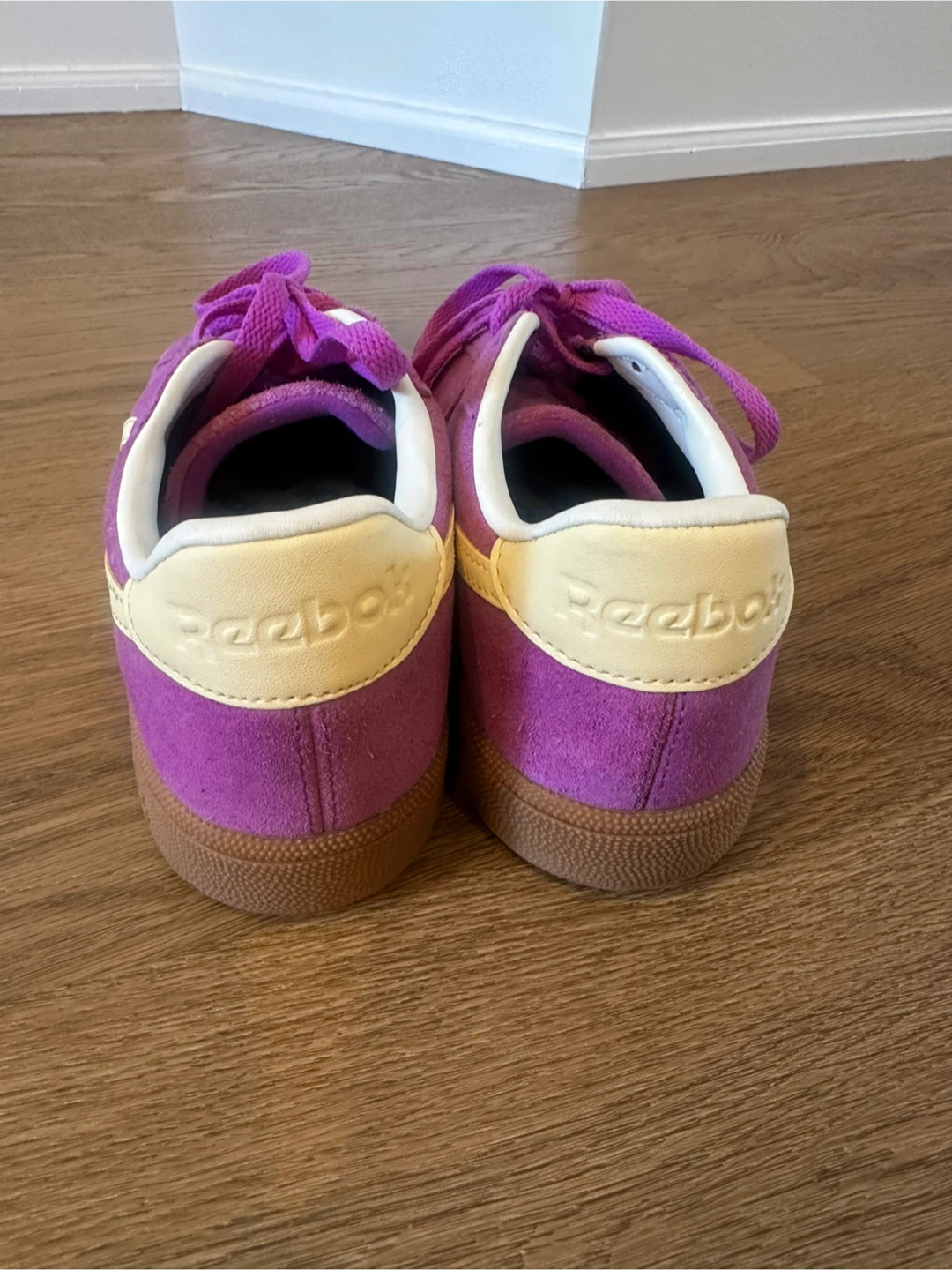 Reebok Purple Suede Sneakers - photo 5