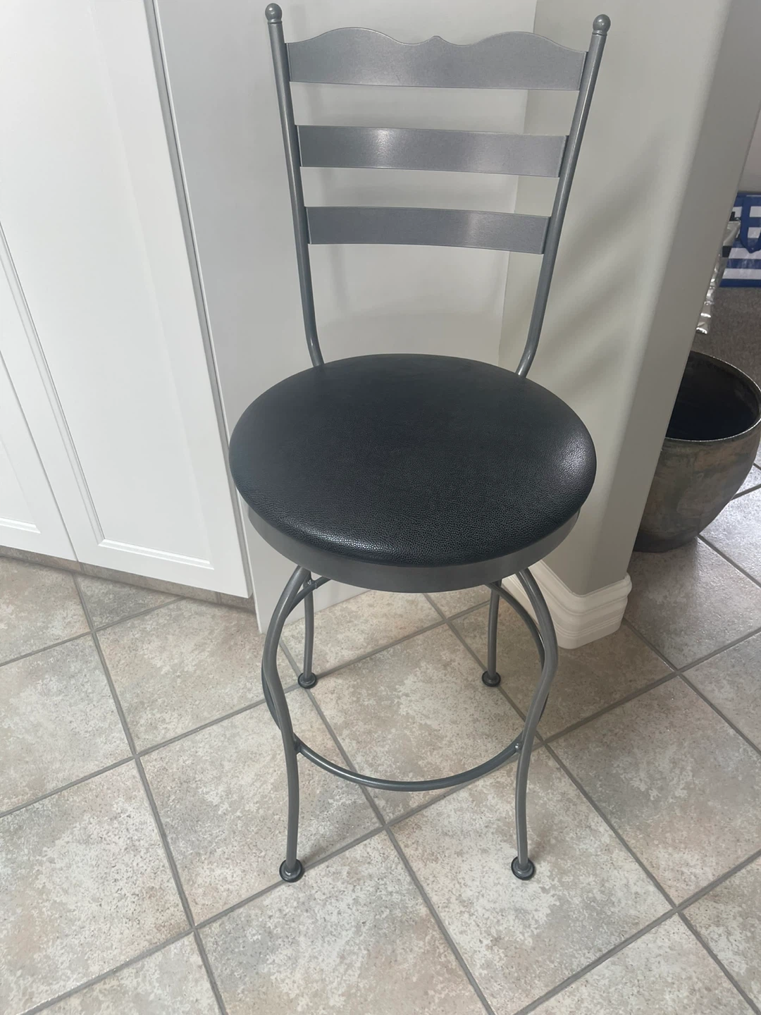 NEW Swivel Bar Stool with Backrest - photo 2