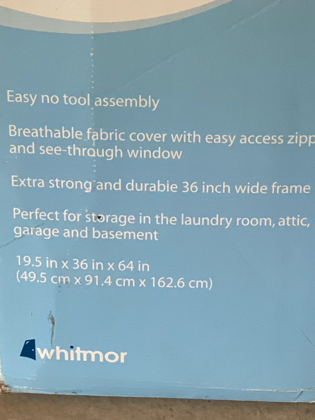 Whitmor clothes closet - photo 2