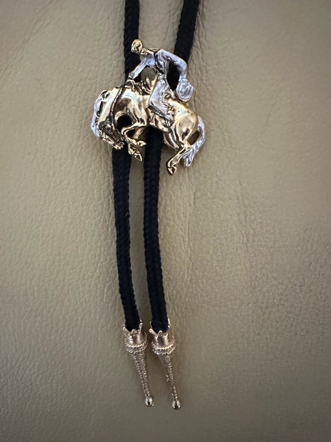 Rodeo Cowboy Bolo Tie - photo 2
